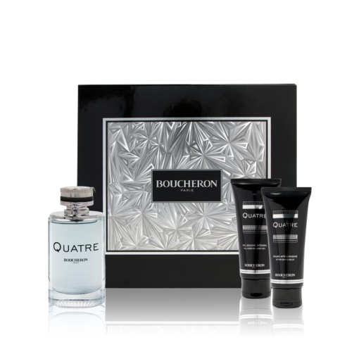 Boucheron Quatre Pour Homme Gift Set (EDP 100 ml + After Shave 100 ml + Shower Gel 100 ml)