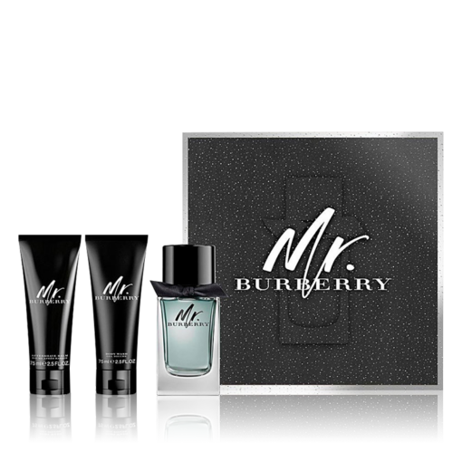 Burberry Mr Burberry Gift Set (EDT 100 ml + After Shave Balm 75 ml + Body Wash Gel 75 ml)